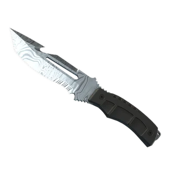 Survival Knife | Damascus Steel